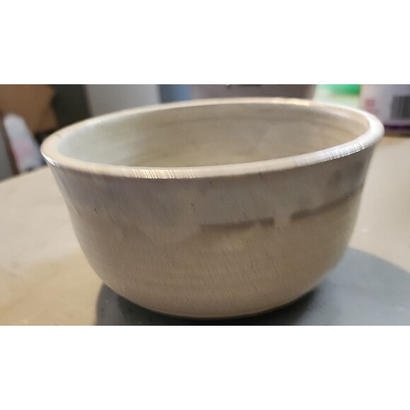 Vintage Studio Pottery Bowl – Signed Melissa ’87 Rustic Handmade Stoneware - Picture 2 of 8